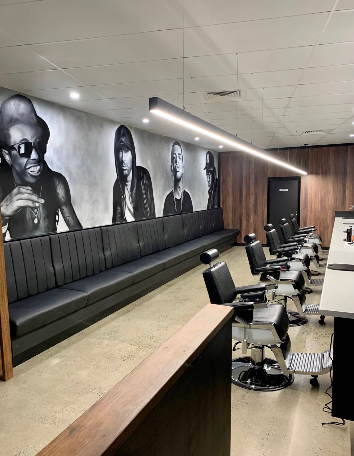 Razor Bros Barber Shop Rapid LED